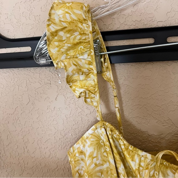 Cinq a Sept Milicent Womens Floral Printed Mid Calf Midi Dress 6 - Picture 5 of 16